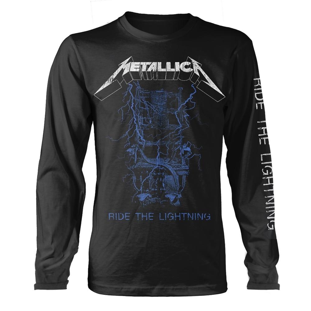 Metallica Unisex Adult Fade To Black Long-Sleeved T-Shirt
