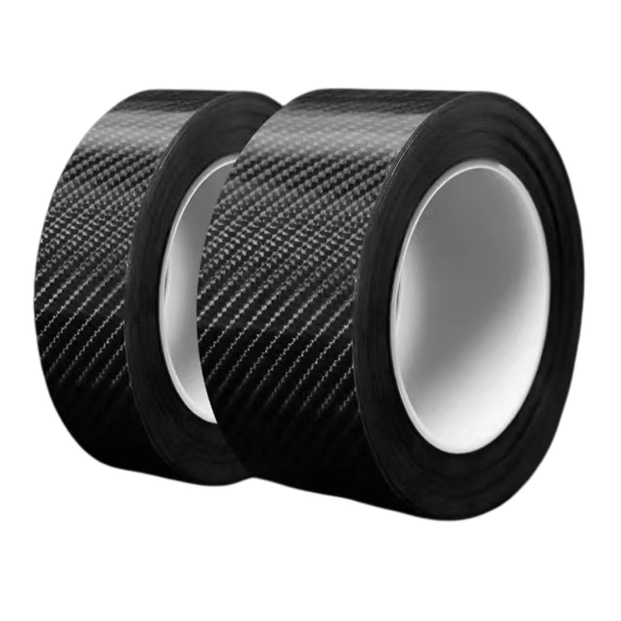 

5D Carbon Fiber Look Car Adhesive Sheet Sticker Cuttable Wrapping Protection Generous for Automotive Use 10cm10M Tape, Film, 10M, Black, (10cm Wide)