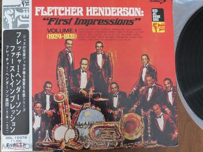 LP-Schallplatte FLETCHER HENDERSON - First Impressions Volume 1 (1924-19 SDL10378 DECCA Japan Obi Jazz Gebraucht