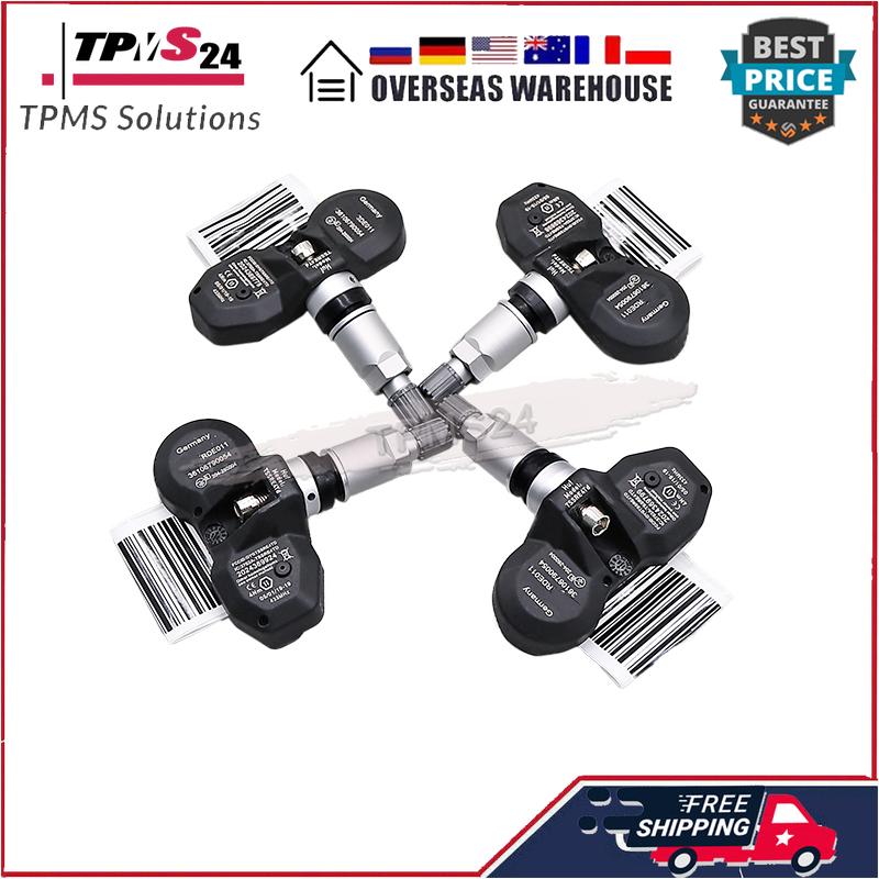 

4 шт. TPMS датчик для BMW 1-й серии [E80] 5-й серии [F10] GT [F07] Датчики давления в шинах 36106790054 36106856227 36106874829433 МГц