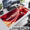 Custom Name Text Mouse Pad Cristiano Ronaldo Personalized Desk Pad For Work And Gaming