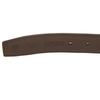 Daks Dark Brown Check Strap   Hook Leather Belt Dbbe6e722w3