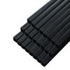 Pintianhe Black Anti-slip Alloy Chopsticks