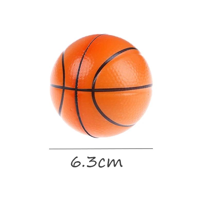 Sports Stress Balls Mini Foam Soccer Ball, Basketball, Football, Baseball Stress Toys for Anxiety Relief Birthday Party Supplies