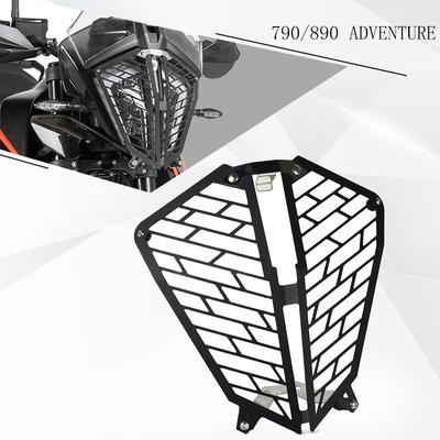 890 Adv - Motorcycle Headlight Head Light Guard Protector Cover Protection Grill FOR 790 Adventure