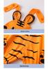 Infant Girl's Cute Summer Strappy Triangle Bodysuit Diaper Cover