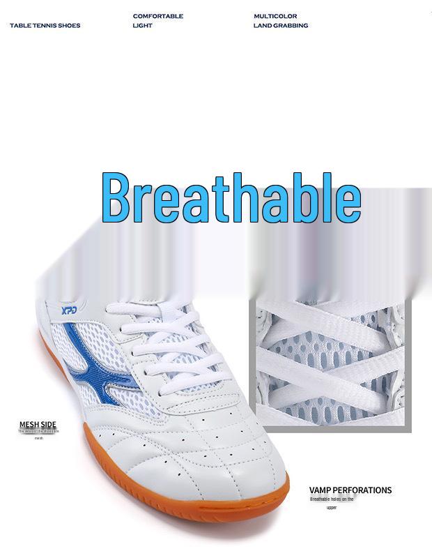 Andningsbara Slitstarka Unisex Pingis Träningssneakers för Alla Åldrar
