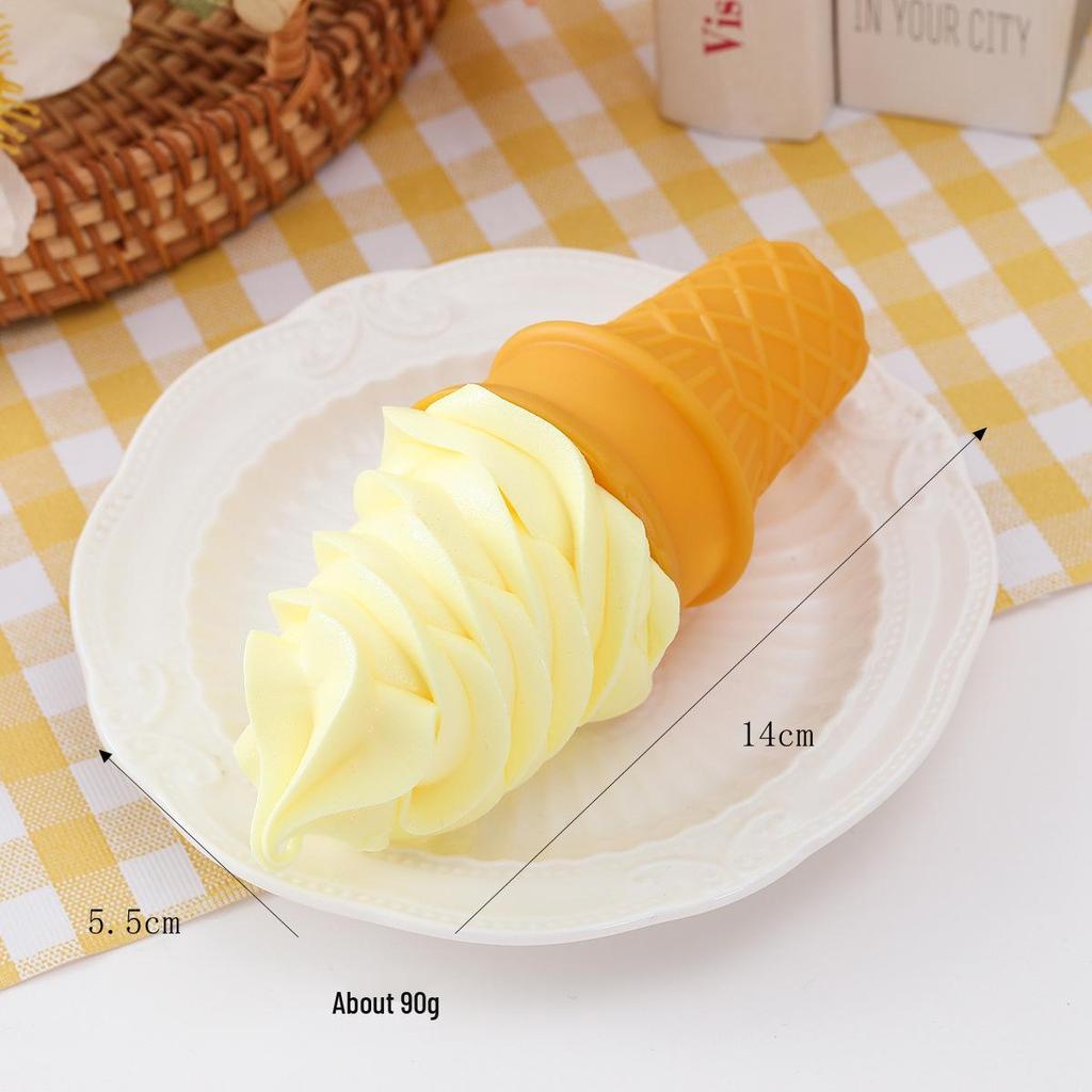 Crispy Cone Fake Ice Cream Torch Decoration Prop