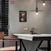 Vintage Metal Tin Sign Wall Art Decor for Home Kitchen Cafe Bar