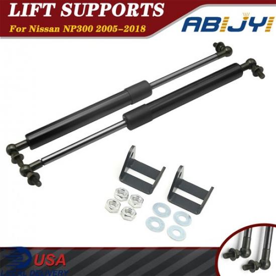 2 шт. Для 2005-2018 Nissan Navara NP300 Капот Подъемные стойки Амортизаторы