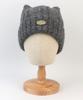 Yunibeosyeolkemiseuteuli Wool Cat Gray Bubble Beanie Cat Beanie