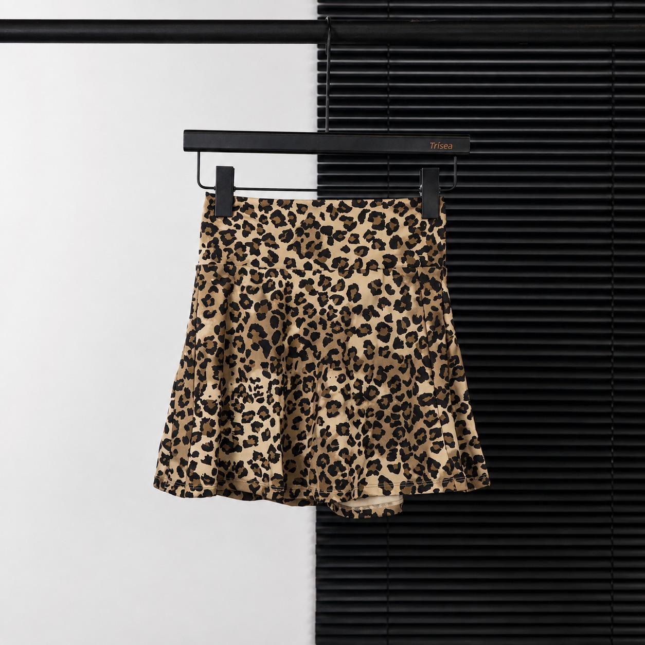 LULU Damen Leopard Print Schnelltrocknende Yoga Jacke - Schlankmachendes, Enganliegendes Sportoberteil S black