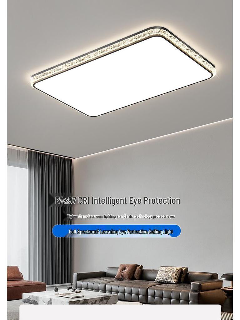 Modern Minimalist LED Ceiling Light for Bedroom, Living Room, Bathroom, or Balcony