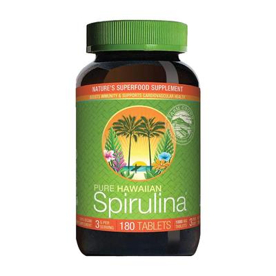 Spirulina Hawaiana Pura 1000 mg, 180 Compresse