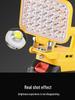 Portable Emergency Lithium Battery Floodlight for Camping, Construction, and Car Repairs