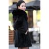 Fur Mink Fur Mother Coat New Long Large Size Coat Fur Imitation Fox Fur One-piece Fur Collar Coat