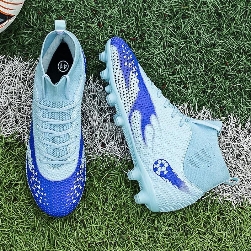 

2024 Мужские футбольные бутсы большого размера Сверхлегкие футбольные бутсы для мальчиков Кроссовки Нескользящие футбольные бутсы AG/TF Ботильоны унисекс 45
