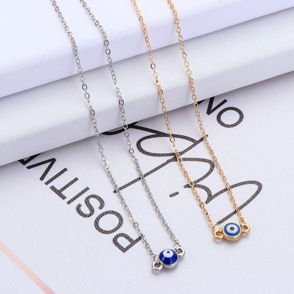 Women Vintage Gothic Jewelry Evil Eye Pendant Punk