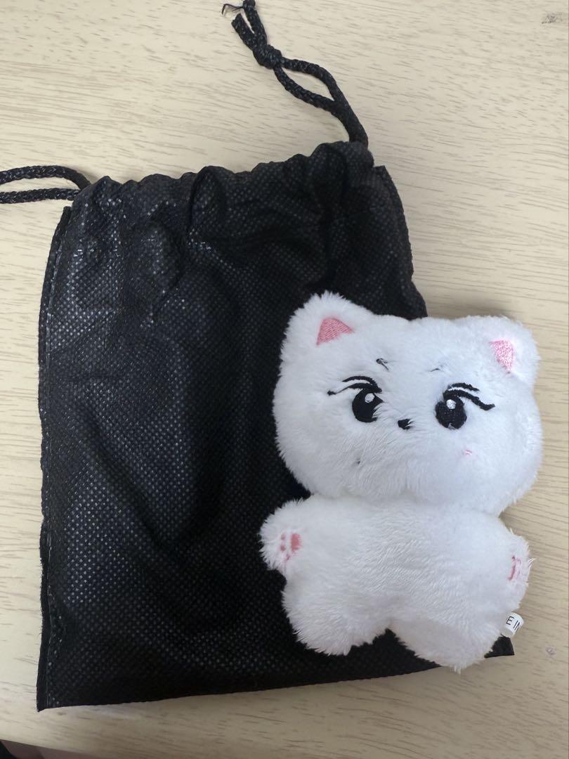 

[USED] Jungwon 10cm Plush Toy by ENHYPEN (Yancomi) with Drawstring Pouch