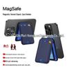 MagSafe-Compatible Magnetic Card Holder & Stand for iPhone 17: Multifunctional Wallet with Folding, Rotating Shaft