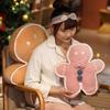 2024 New Models Available!cute Gingerbreads Plush, Gingerbreads Man Pillow, 17 Inches Tall Christmas Plush Toy Cute Cartoon Gingerbreads Man Plushie D