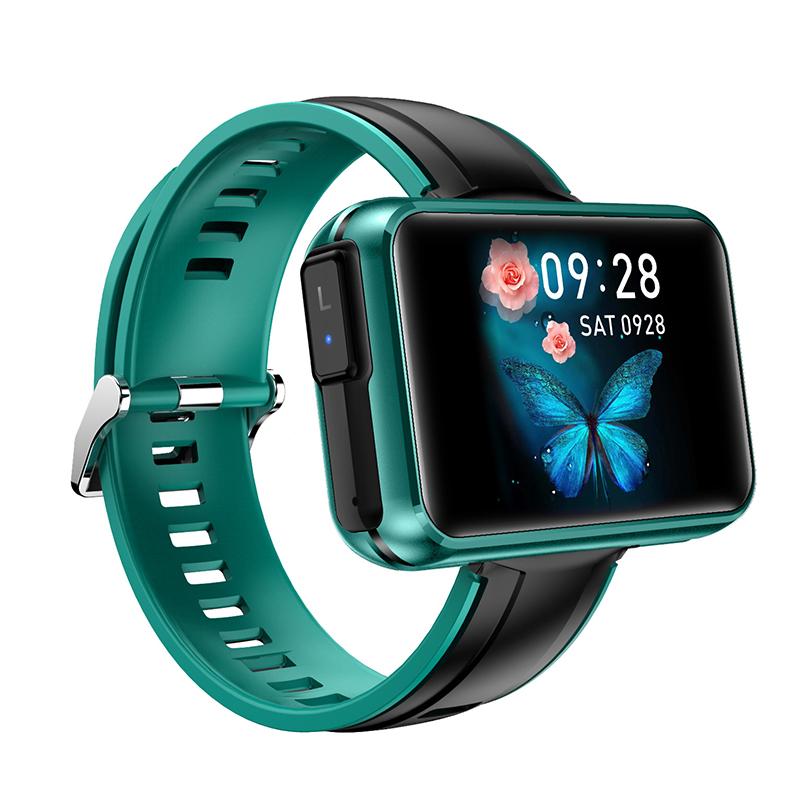 Smartwatch Auricolare Bluetooth Due-in-Uno TWS Chiamata Binaurale Esercizio Misuratore di Frequenza Cardiaca Passi 1,4 pollici