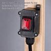12V Power Cut Off Switch Waterproof Car Battery Switch Durable Battery Disconnect Switch  Boat