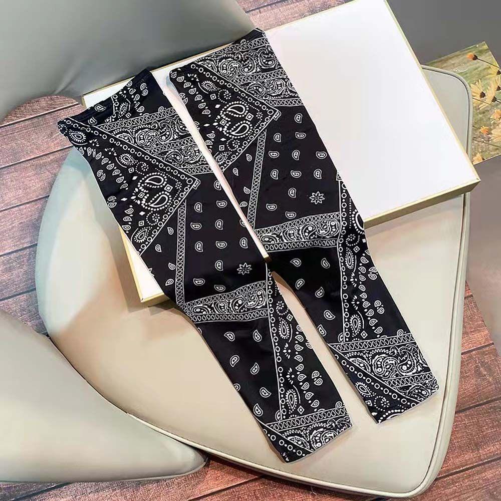 

Солнцезащитные нарукавники, рукава из ледяного шелка, солнцезащитный чехол, нарукавники из ледяного шелка с принтом чёрный