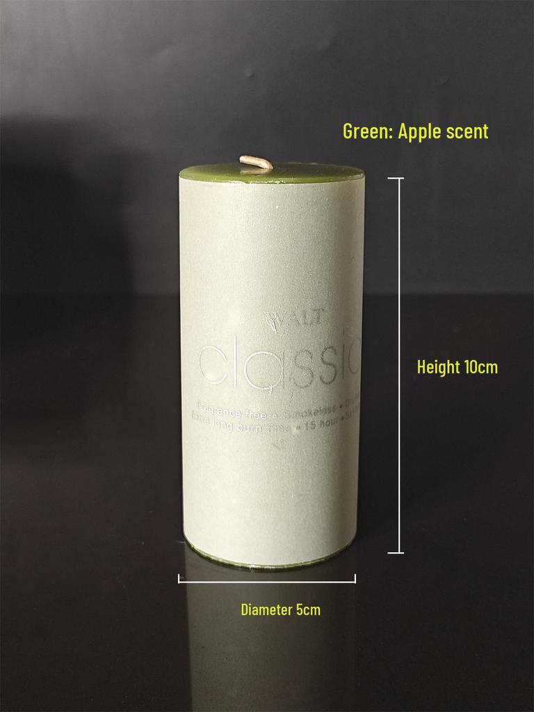 Set of 3 Aromatherapy Candles with Holders – Smokeless, Fragrant, and Ideal for Emergencies or Romantic Occasions.