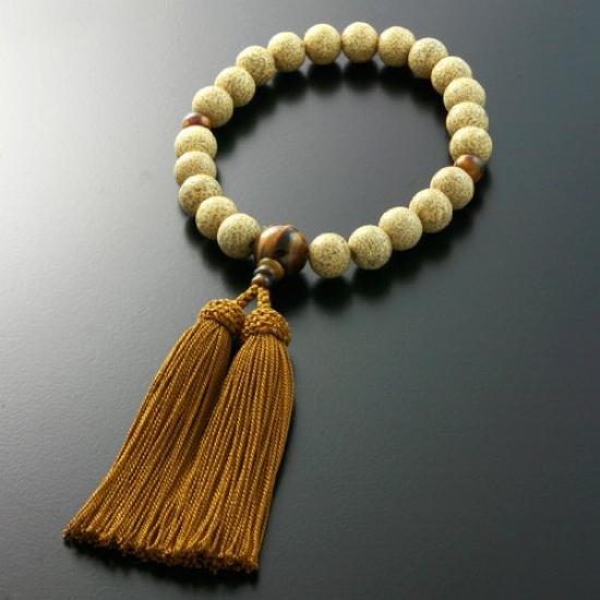 Kyoto Buddhist Altar Hayashi Prayer Beads for Men Pure Silk Head Tassel Star Moon Bodhi Tree Tiger Eye Stone Tailoring Bag Kyoto Prayer Beads Can be