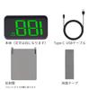 bubulu Head-Up Display HUD Speedometer Projection Type USB Powered GPS Display Universal Type for Trucks, Cars, and Buses
