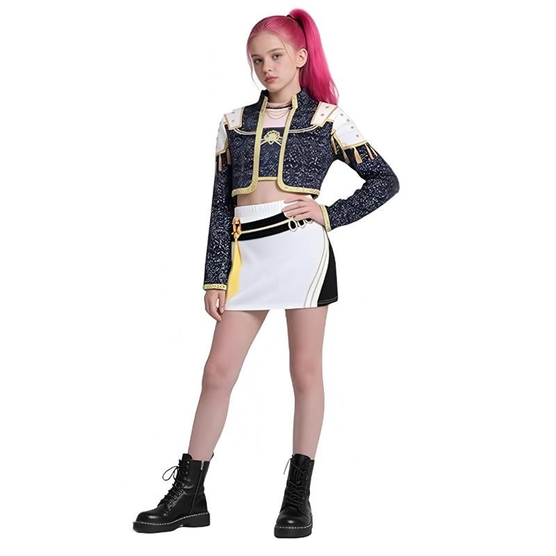 Meisjes Mira Cosplay Mira Rollenspel Kostuum Halloween Kostuum Meisjes Carnaval Outfits Broeken voor 110-160 Lang 140cm