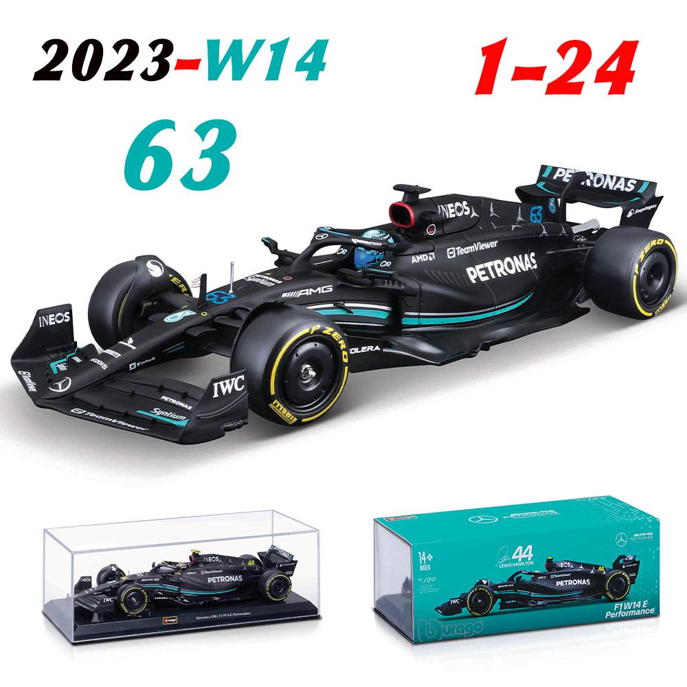 ABAJ1 Bburago 1:24 F1 serie various style 2022~2025 Ferrari SF23 16#Leclerc 55#Sainz Simulation Alloy Car Model Crafts Decoration