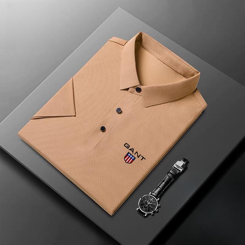 Gant 2025 Sommer Ny Broderi Business Fritid Poloskjorte