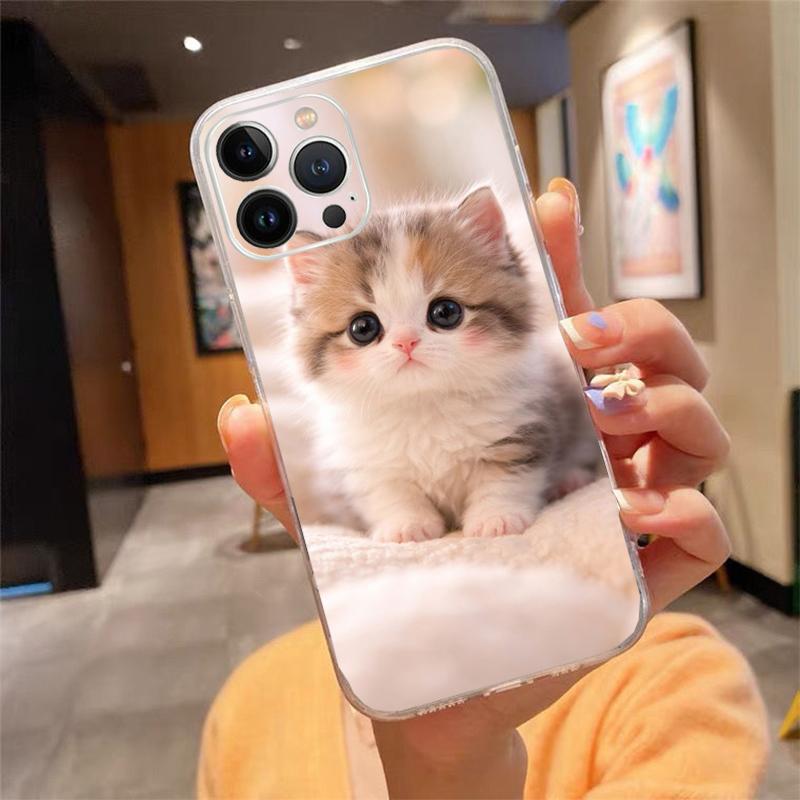 Baby cat Phone Case For iphone 17ProMax 17 Pro Air 16 15 14 13 Pro Max 16 15 14 13 Pro 15Plus