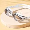 TPU Big Frame Swimming Goggles Waterproof Anti-fog Swim Eyewear Contrast Color Swim Glasses  Pool