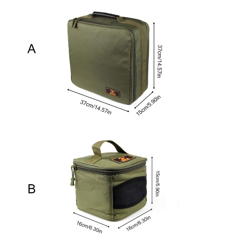 Carp Fishing Reel Bag Waterproof Fishing Reel Storage Bag Carry for Case Fishing