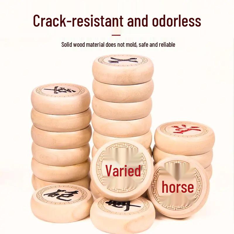 

Новичок 1.28 Эксклюзив: Большой набор китайских шахмат из массива дерева, портативный и высококлассный Other