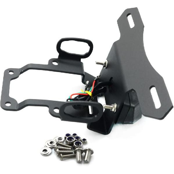 crazy sport License Plate Holder LED Brake Tail Light For KAWASAKI KLX230R 230 KLX230 2020-2024 KLX 230R KLX230SE KLX230SM Motorcycle Lamp Tail Tidy