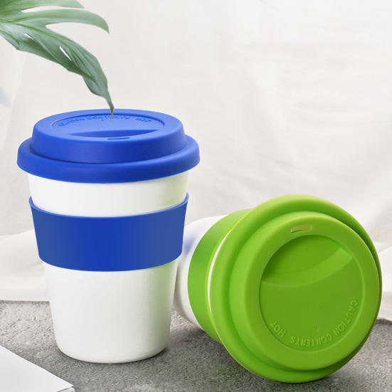Yousheng Water Cup Food Grade Heat Resistant PP All-Purpose Beverage Coffee Cup with Spiral Lid for Home