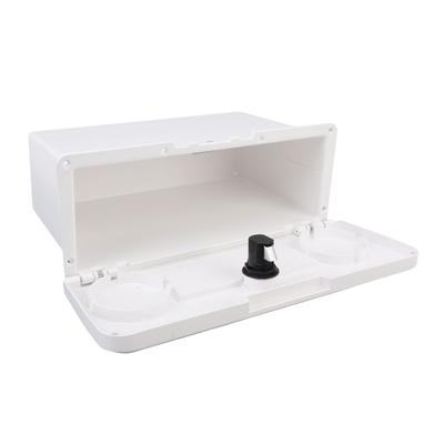 Boat Storage Box Multifunctional Cup Holder Design Rain Proof  Ing Yacht Dock Box with Concealed Button Lock