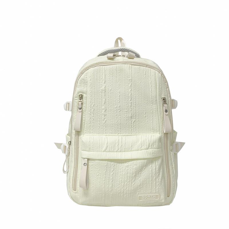 Japanese Style Cute and Versatile Waterproof Backpack for Junior High School Girls - Lightweight, Large Capacity