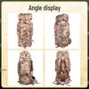 Lanqi 110L Camouflage Outdoor Hiking Backpack