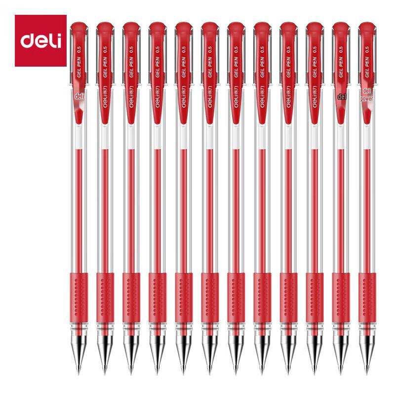 Deli Classic 0.5mm Bullet Tip Gel Pen
