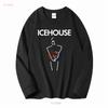 Icehouse Man of Colours Banda de Rock Camiseta de Algodón Negra para Hombre S 5XL manga larga o corta vintage Lavada streetwear Elegante