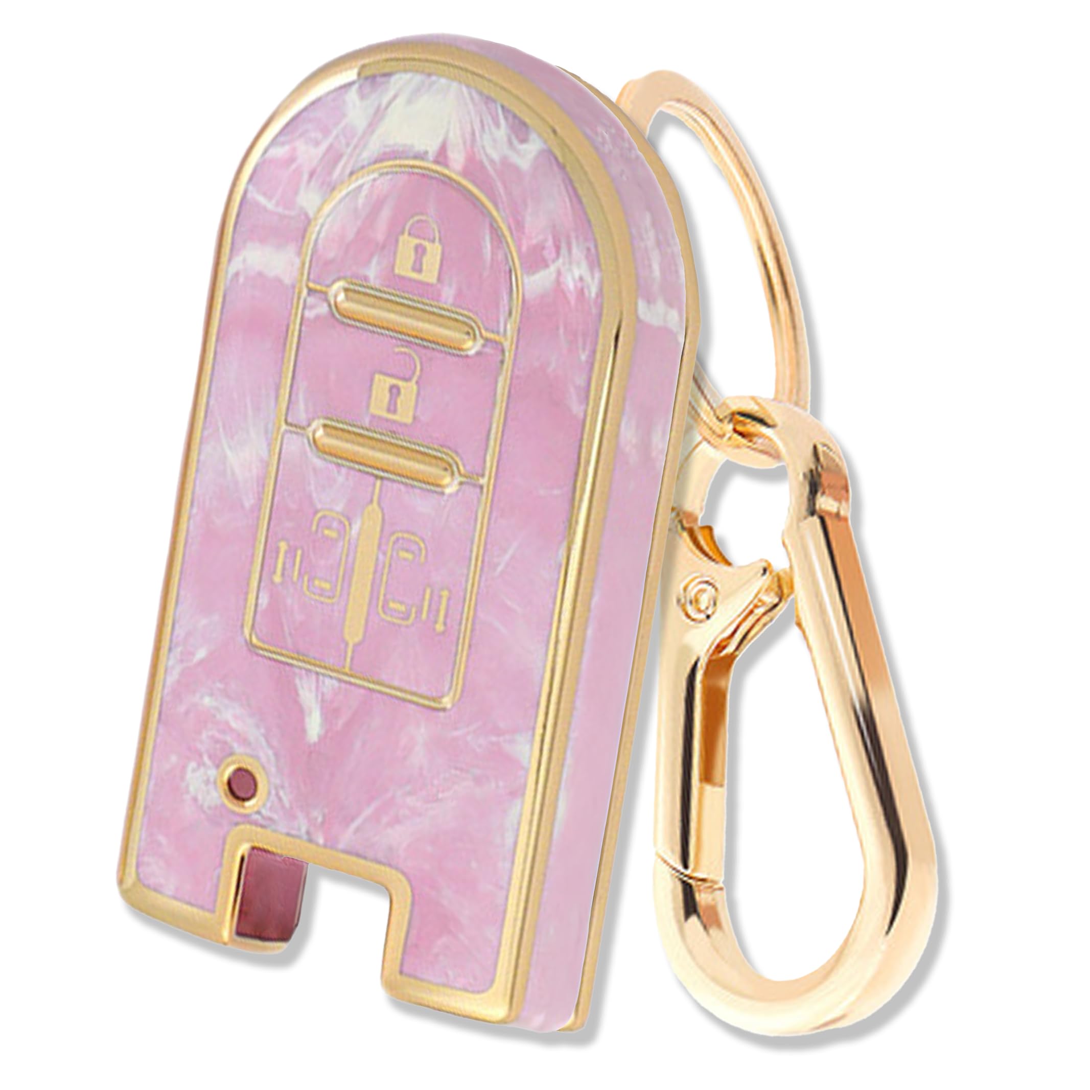 

Daihatsu Toyota Key Case, Key Cover, Keychain, TPU Marble Smart Key Case, Dirt & For DAIHATSU/TOYOTA cars рожевий