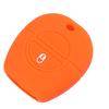 Jingyuqin New Remote 2 Buttons Silicone Rubber Key Fob Cover Case For Nissan Micra Almera Primera X-Trail