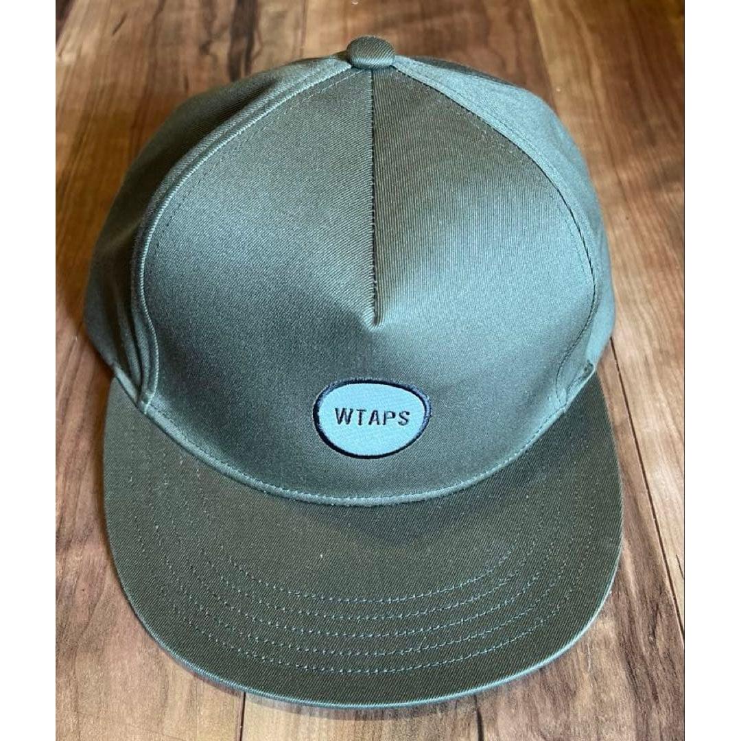 Used WTAPS 182HCDT-HT08 Baseball Cap Olive