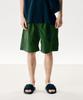 Geulamichi Nylon Loose Shorts Hunter Green