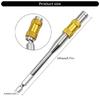 Reliable Steel Drill Bit Extension Rod Efficient Power Tool Bit Extension Rod Practical Steel Drill Bit Extension Rod